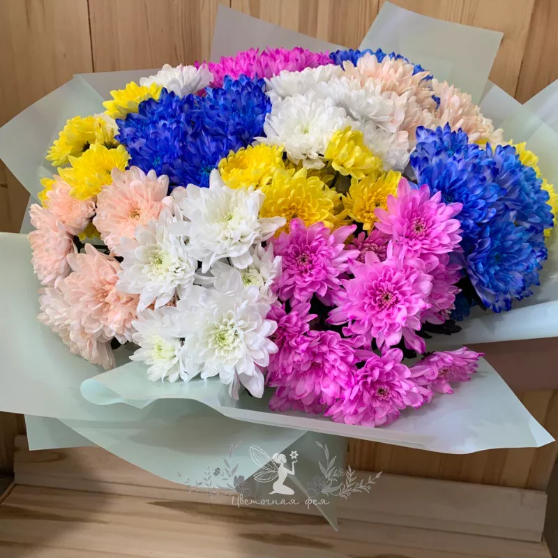 Букет из хризантем &laquo;Сказка&raquo;