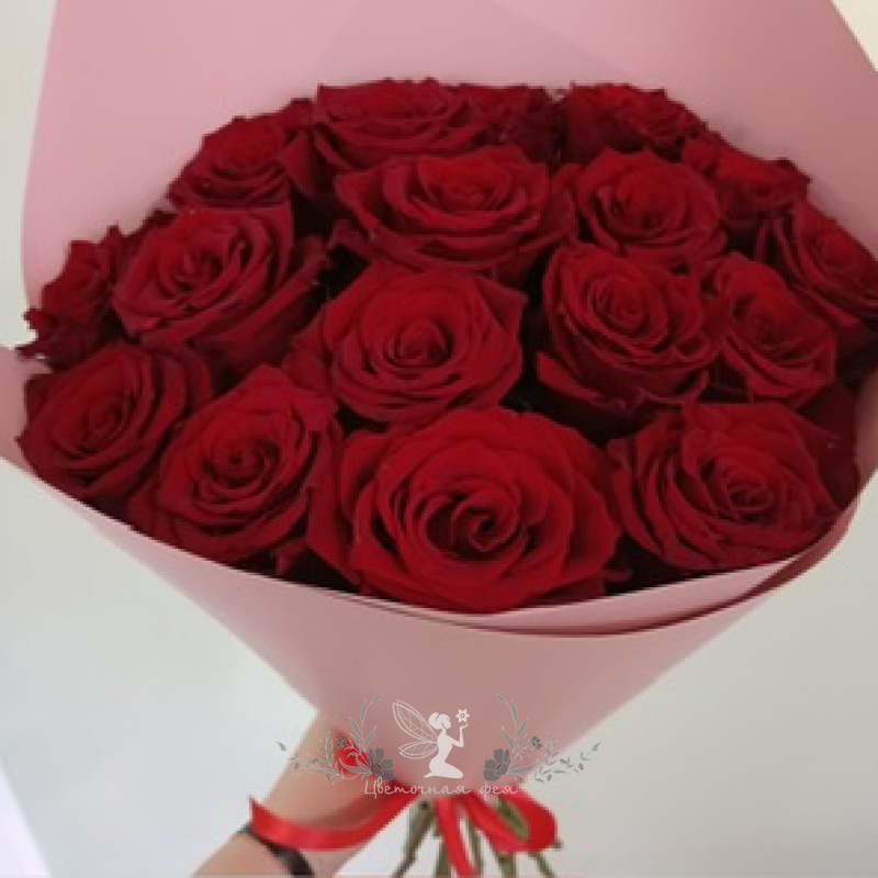 Букет роз «Любящее сердце»