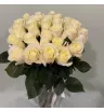 Букет из белых роз «Белый Океан»