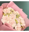 Букет из розовых гвоздик «Розовый каприз» 1