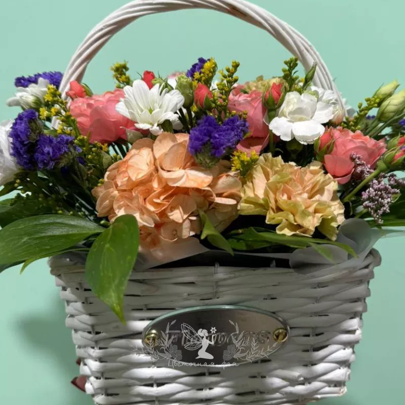 Композиция в корзине «Настроение»