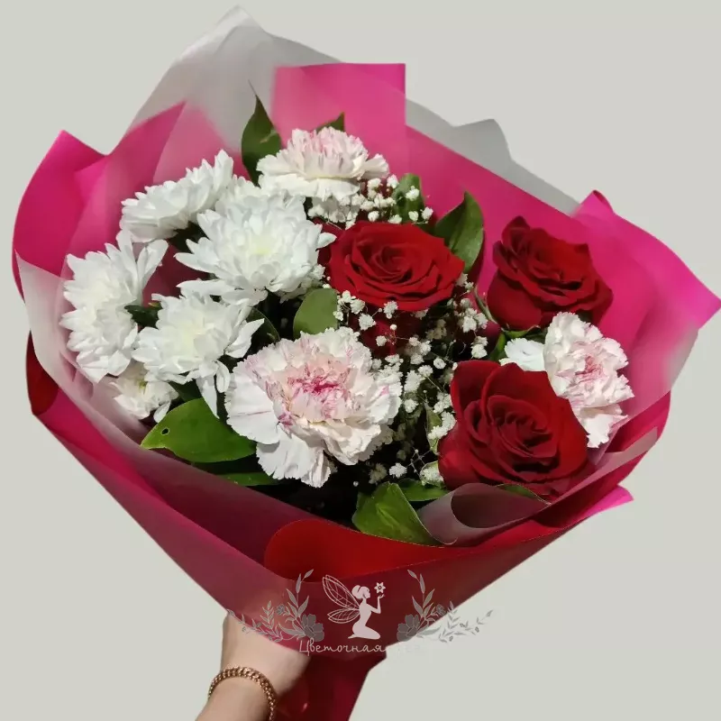 Сборный букет &laquo;Мелодия сердца&raquo; 2