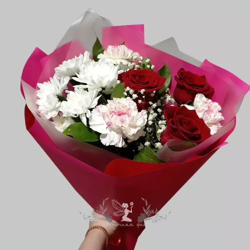 Сборный букет &laquo;Мелодия сердца&raquo;