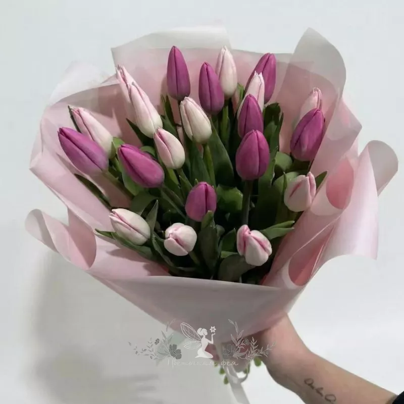 Букет тюльпанов &laquo;Весенняя нежность&raquo;