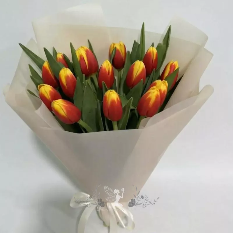 Букет тюльпан &laquo;Энергия весны&raquo;