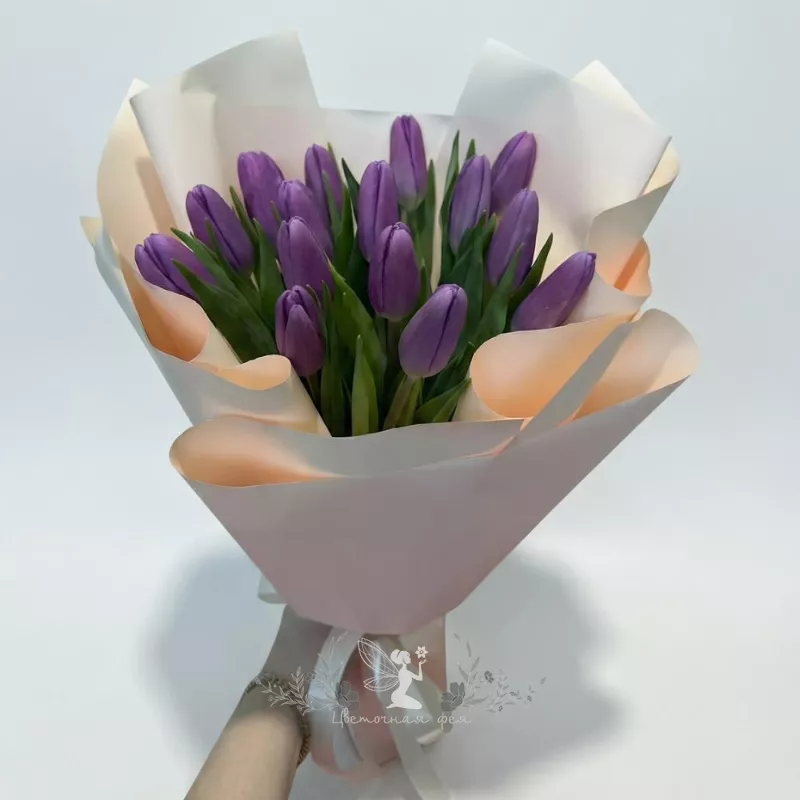 Букет тюльпанов &laquo;Весеннее вдохновение&raquo;