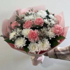 Сборный букет «Нежный ангел»  от интернет-магазина «Цветочная фея» в Орске