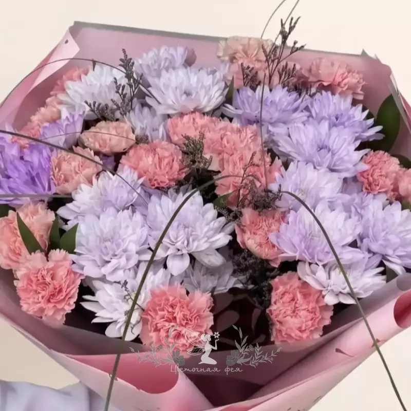 Сборный букет &laquo;Касание нежности&raquo; 1