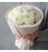 Букет хризантем &laquo;Снежная карусель &raquo;